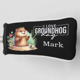 Punxsutawney Phil Groundhog Day Golf Headcover