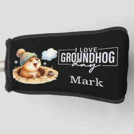 Punxsutawney Phil Groundhog Day Golf Headcover