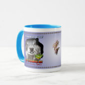 Punxsutawney Phils Schatten-Tasse Tasse (Vorderseite Links)