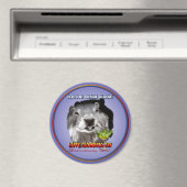 Punxsutawney Phil's Shadow Magnet (In Situ (Geschirrspüler))