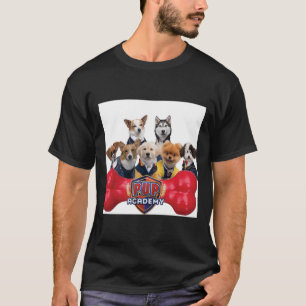 Pup Academy Grußkarte anzeigen T-Shirt