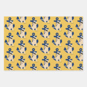 Pup Annapolitan Wrapping Paper Set 3 Geschenkpapier Set (Vorderseite)