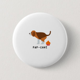 Pup Cake Button
