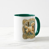Pup Groove Cup - Golden Retriever Tasse (VorderseiteRechts)