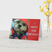 PUP IST "GESPEICHERT" ER ***IHREN GEBURTSTAG VERFE KARTE (Gelbe Blume)