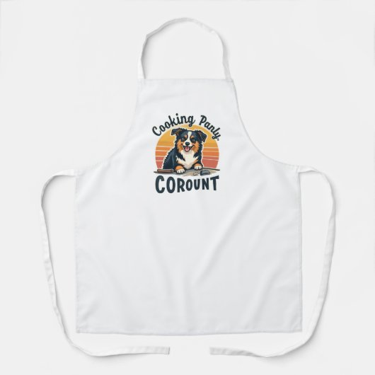 Pup Koch Style Schürze (Vorderseite)