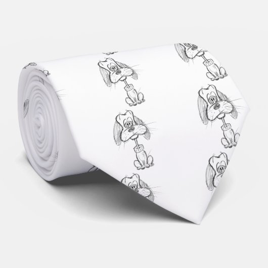 Pup! Krawatte (Gerollt)