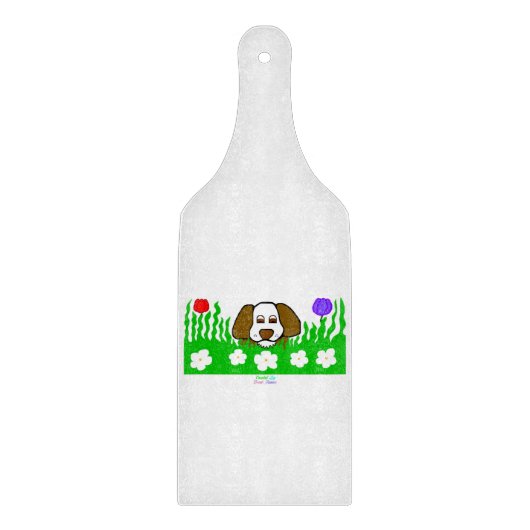 Pup N Play Glas Cutting Board Schneidebrett (Vorderseite)