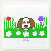 Pup N Play Glass Untersetzer (Vorderseite)
