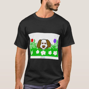 Pup N Play Herren Schwarz Basic T-Shirt
