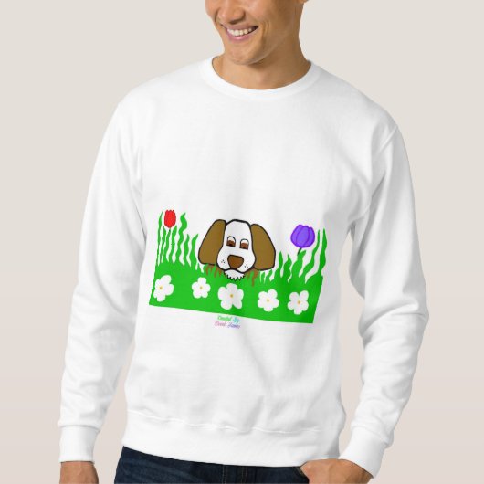 Pup N Play Men's Sweatshirt (Vorderseite)