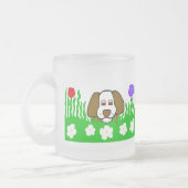 Pup N Play Small Mattiert Glass Tasse (Links)