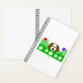 Pup N Play Spiral Notebook (14 cm x 21,6 cm) Notizblock (Innen)
