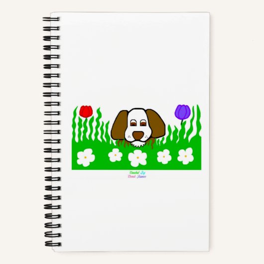 Pup N Play Spiral Notebook (14 cm x 21,6 cm) Notizblock (Vorderseite)