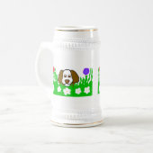 Pup N Play Stein Tasse (Vorderseite Links)