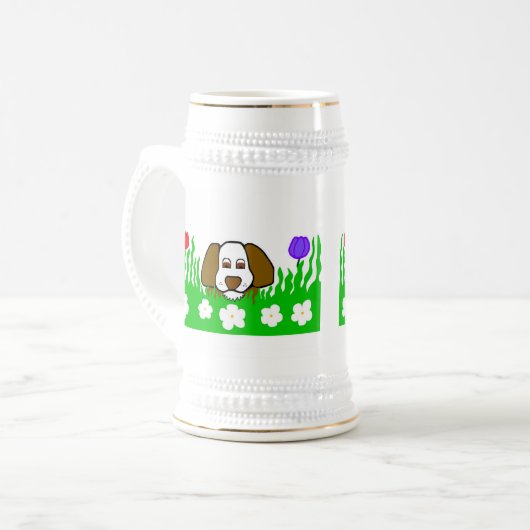 Pup N Play Stein Tasse (Vorderseite Links)