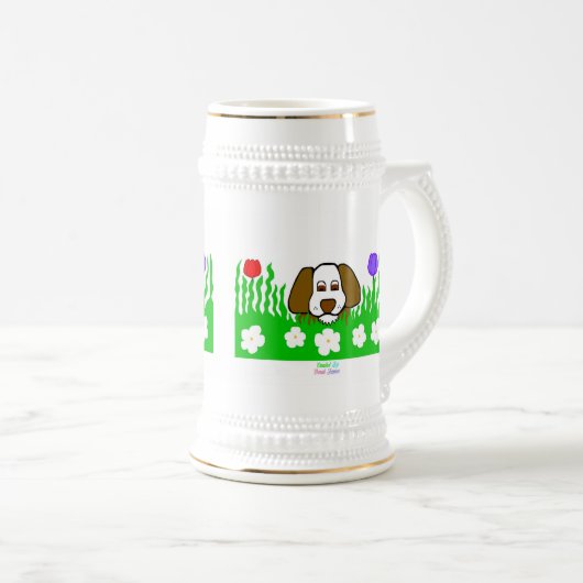Pup N Play Stein Tasse (VorderseiteRechts)