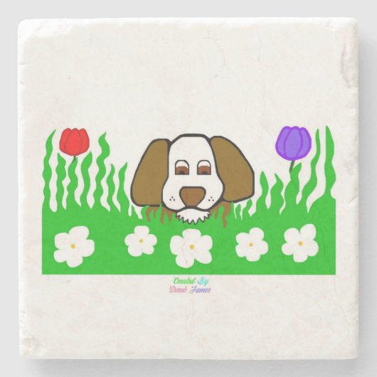 Pup N Play Stone Untersetzer (Vorderseite)