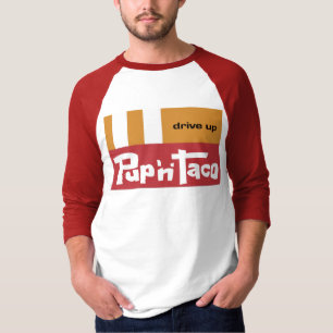 Pup n' Taco 3/4 Sleeve Shirt - Original Logo !