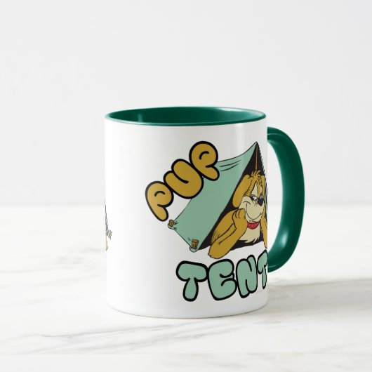 Pup Zent Camping Tasse (VorderseiteRechts)