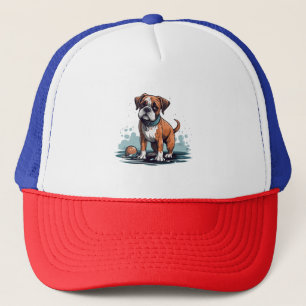 PupArt Design Boxer Briefs - Funny Dog Graphic Truckerkappe