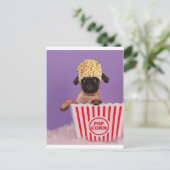 Pupcorn jemand? postkarte (Stehend Vorderseite)