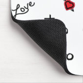 Pupelbildhauer-Blume - Solid-Design Mousepad (Ecke)
