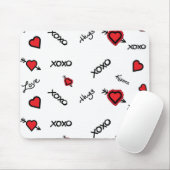 Pupelbildhauer-Blume - Solid-Design Mousepad (Mit Mouse)
