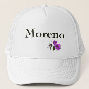 Puple Daisies Design - Olive Letters Truckerkappe