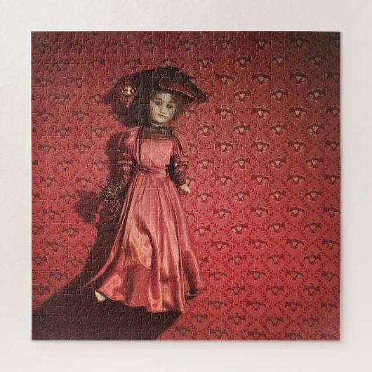 Puppe an der Wand Puzzle (Vertikal)