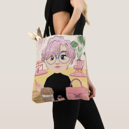 Puppe, Anime, fantastisch, Cartoon Tasche