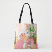 Puppe, Anime, fantastisch, Cartoon Tasche (Vorderseite)