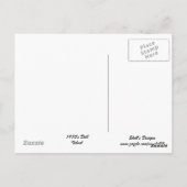 Puppe der 70er Jahre Postkarte (Rückseite)