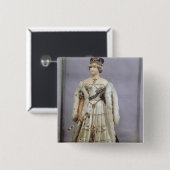 Puppe der Königin Victoria Button (Vorne & Hinten)