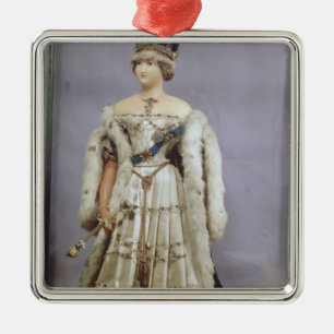 Puppe der Königin Victoria Ornament Aus Metall