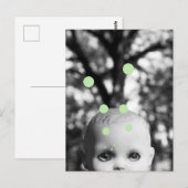 Puppe im Märchenwald Postkarte (Vorne/Hinten)
