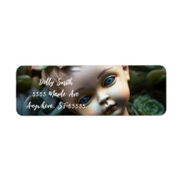 Puppe im Sukkulentgarten Einzigartig