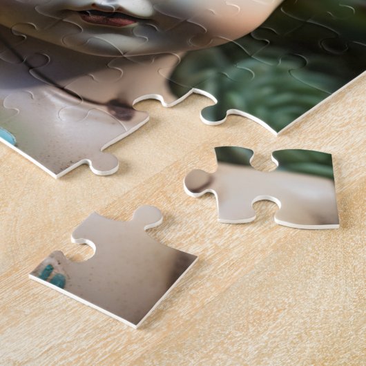 Puppe im Sukkulentgarten Einzigartig Puzzle (Seite)