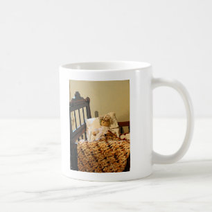 Puppe in Crib Kaffeetasse