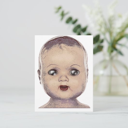 Puppe Postkarte (Stehend Vorderseite)