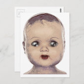 Puppe Postkarte (Vorne/Hinten)