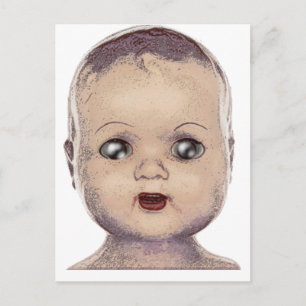 Puppe Postkarte