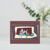 Puppe Postkarte (Stehend Vorderseite)