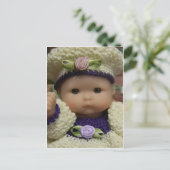 Puppe Postkarte (Stehend Vorderseite)