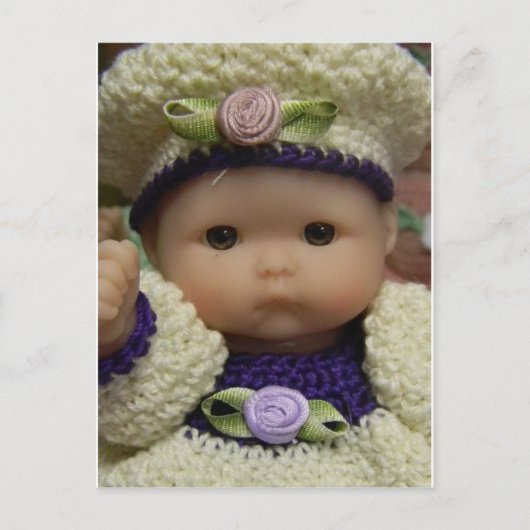 Puppe Postkarte (Vorderseite)