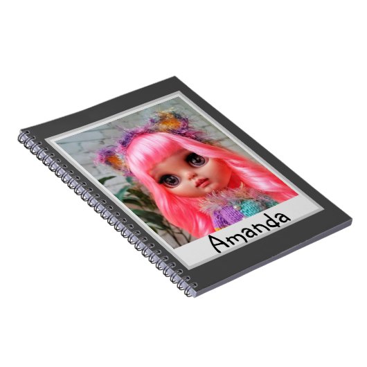 Puppe, Puppe, Foto, Geschenk, Blythe Notizblock (Rechte Seite)