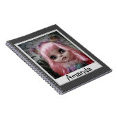 Puppe, Puppe, Foto, Geschenk Notizblock (Rechte Seite)