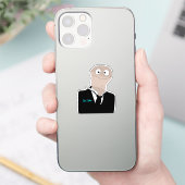 Puppe schaut dich an aufkleber (Telefon)