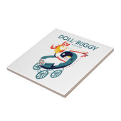 Puppe und Buggy Fliese (Seite)