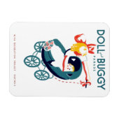 Puppe und Buggy Magnet (Horizontal)